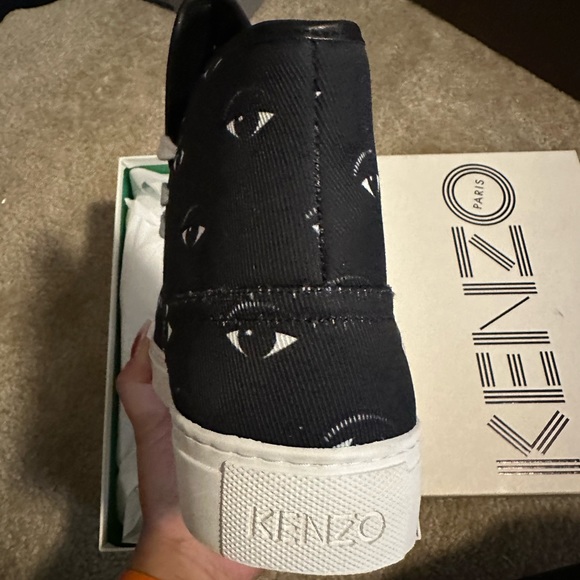 ❌ SOLD! Kenzo High-top Eyes Sneakers in size 39 - Picture 6 of 10